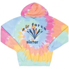 Unisex Tie-Dye Fleece Hoodie
