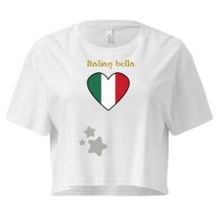 Ladies Festival Cali Crop Top Tee