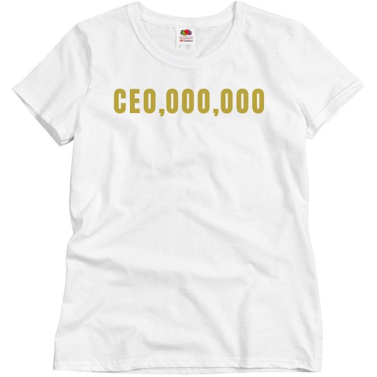 CEO Tee- Gold CEO Tee- Gold