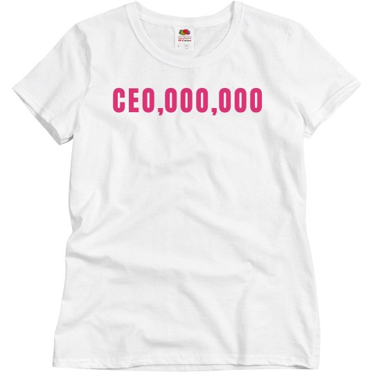 CEO Tee- Raspberry