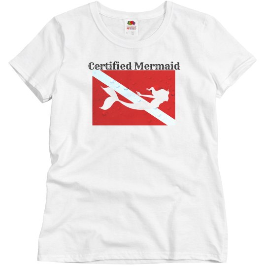 Certified Mermaid Dive Tee