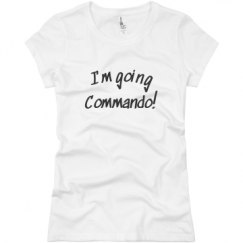 Ladies Slim Fit Basic Promo Jersey Tee