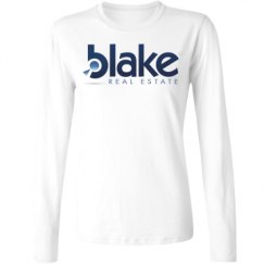 Ladies Relaxed Fit Basic Long Sleeve Tee