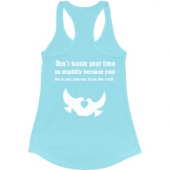 Ladies Slim Fit Racerback Tank Top