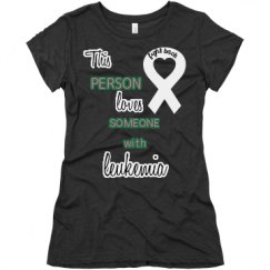 Ladies Slim Fit Super Soft Triblend Tee