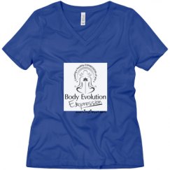 Ladies Relaxed Fit V-Neck Tee