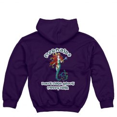 Mermaids don't care about messy hair