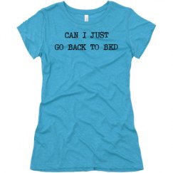 Ladies Slim Fit Super Soft Triblend Tee