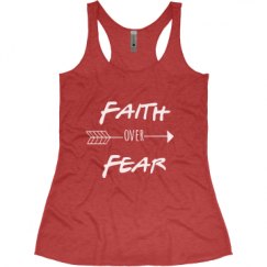 Ladies Slim Fit Super Soft Racerback Triblend Tank