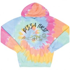 Unisex Tie-Dye Fleece Hoodie