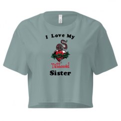 Ladies Festival Cali Crop Top Tee