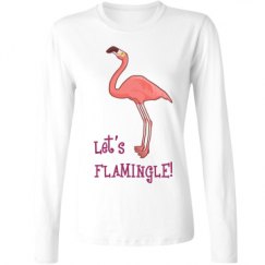 Ladies Relaxed Fit Basic Long Sleeve Tee