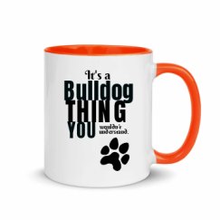 11oz Ceramic Mug with Color Inside