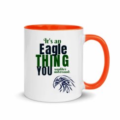 11oz Ceramic Mug with Color Inside