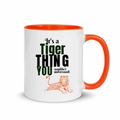 11oz Ceramic Mug with Color Inside