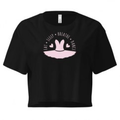 Ladies Festival Cali Crop Top Tee