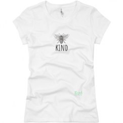 Ladies Slim Fit Basic Promo Jersey Tee