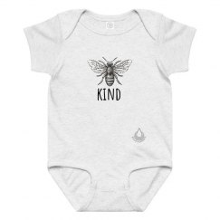 Bee Kind infant onesie