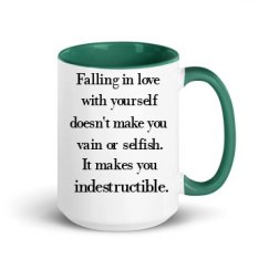 15oz Ceramic Mug with Color Inside