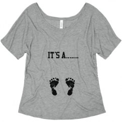 Ladies Flowy Slouchy Tee