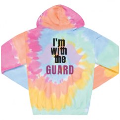 Unisex Tie-Dye Fleece Hoodie