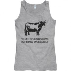 Ladies Semi-Fitted Basic Promo Tank