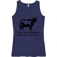 Ladies Semi-Fitted Tank