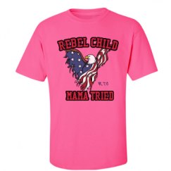 Unisex Ultra Cotton Safety Neon Crewneck Tee