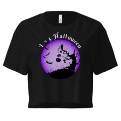 Ladies Festival Cali Crop Top Tee