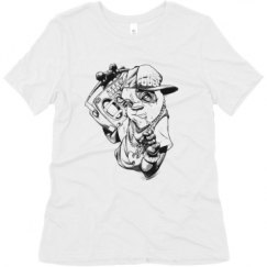 Ladies Relaxed Fit Super Soft Triblend Tee