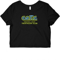 Ladies Slim Fit Crop Top Tee