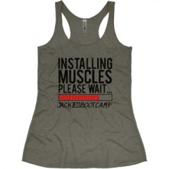 Ladies Slim Fit Super Soft Racerback Triblend Tank