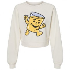 Women's Raglan Pullover Fleece