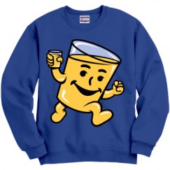 Unisex Film and Foil Crewneck Sweatshirt