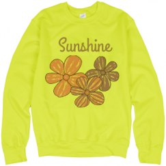 Unisex Neon Crewneck Sweatshirt