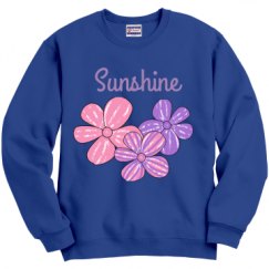 Unisex Film and Foil Crewneck Sweatshirt