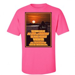 Unisex Ultra Cotton Safety Neon Crewneck Tee