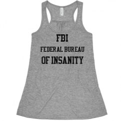 Ladies Flowy Racerback Tank