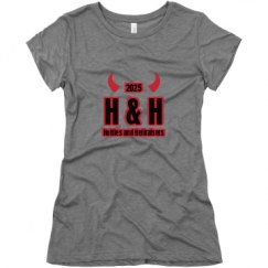 Ladies Slim Fit Super Soft Triblend Tee