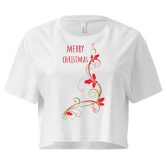 Ladies Festival Cali Crop Top Tee