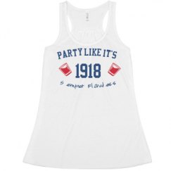 Ladies Flowy Racerback Tank