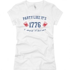 Ladies Slim Fit Basic Promo Jersey Tee