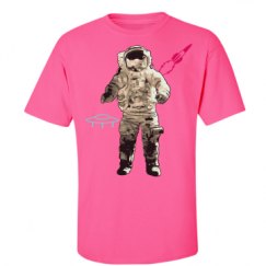 Unisex Ultra Cotton Safety Neon Crewneck Tee