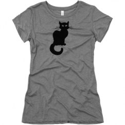 Ladies Slim Fit Super Soft Triblend Tee