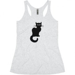 Ladies Slim Fit Super Soft Racerback Triblend Tank