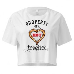 Ladies Festival Cali Crop Top Tee