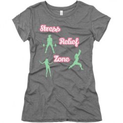 Ladies Slim Fit Super Soft Triblend Tee