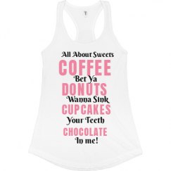 Ladies Slim Fit Racerback Tank Top