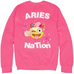 Unisex Neon Crewneck Sweatshirt