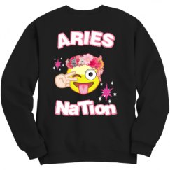 Unisex Film and Foil Crewneck Sweatshirt